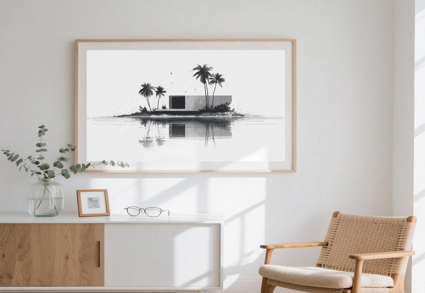 Island Villa Art Print