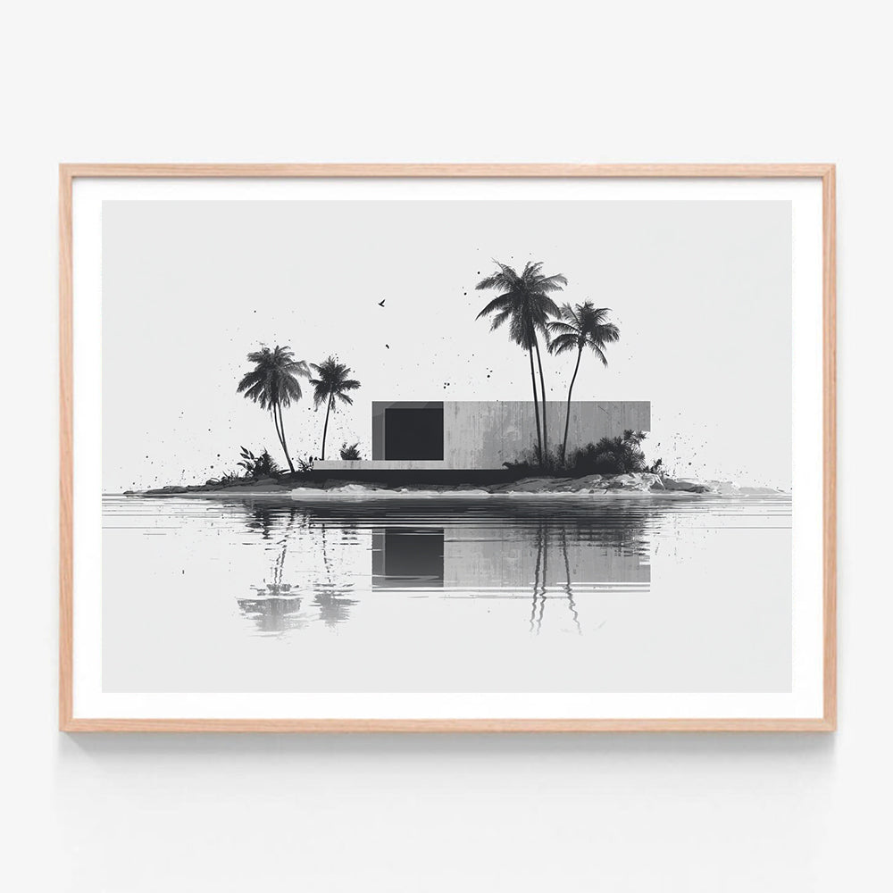 Island Villa Art Print