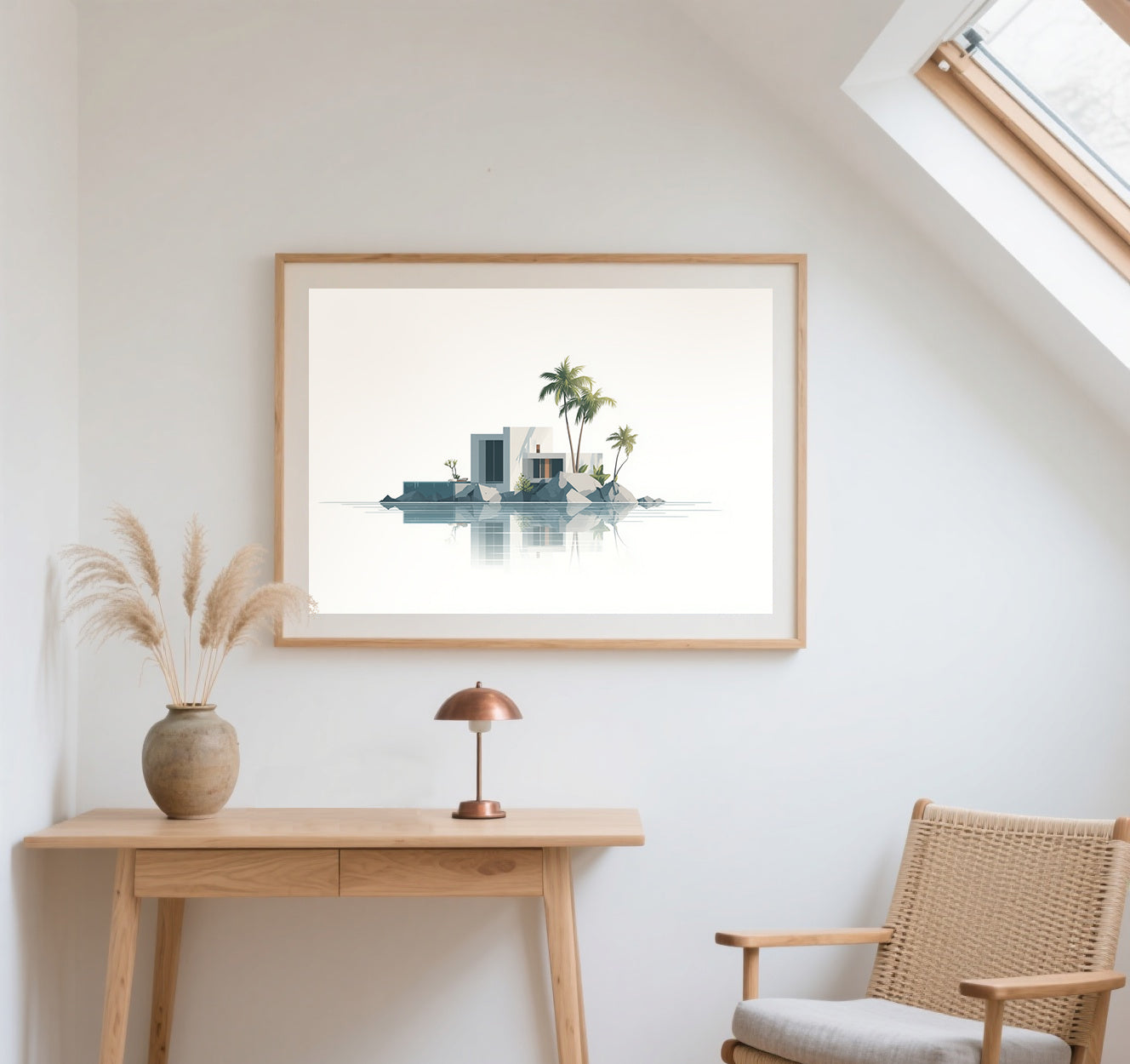Island Architecture Art Print
