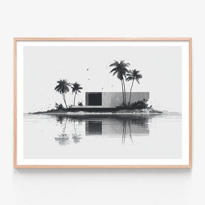 Island Villa Art Print