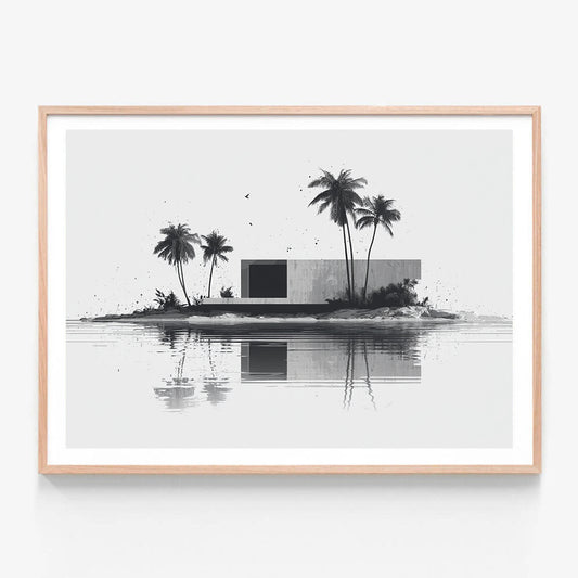Island Villa Art Print