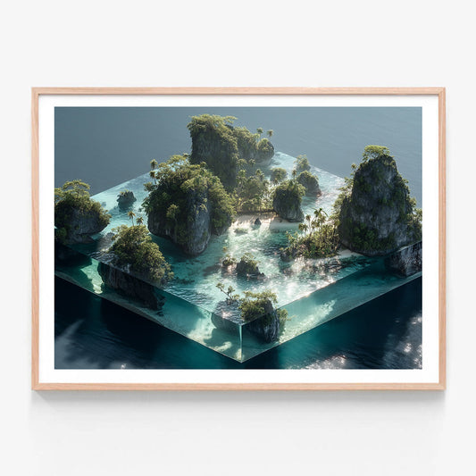 Palau Miniature Islands Prints