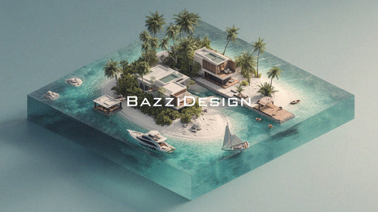 Tropical Paradise Art Print