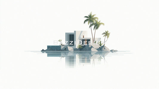 Island Architecture Art Print