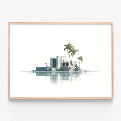 Island Architecture Art Print