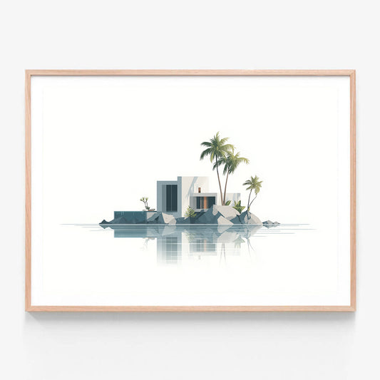 Island Architecture Art Print