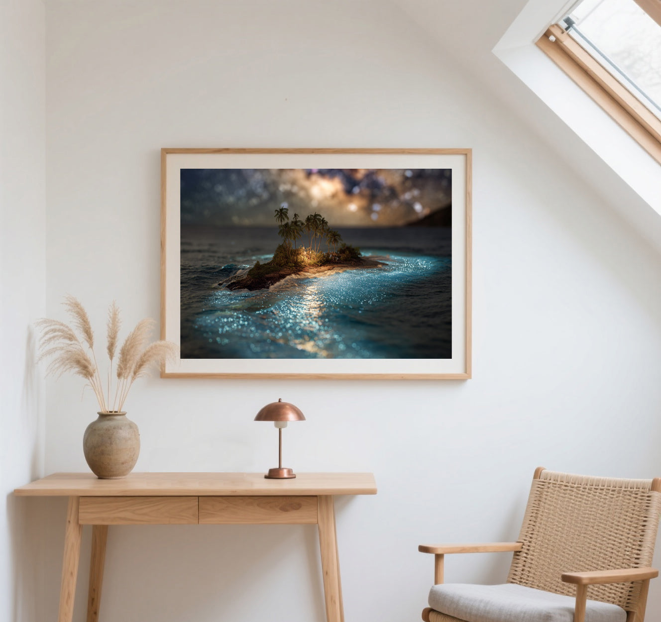 Starry Night on the Island Print